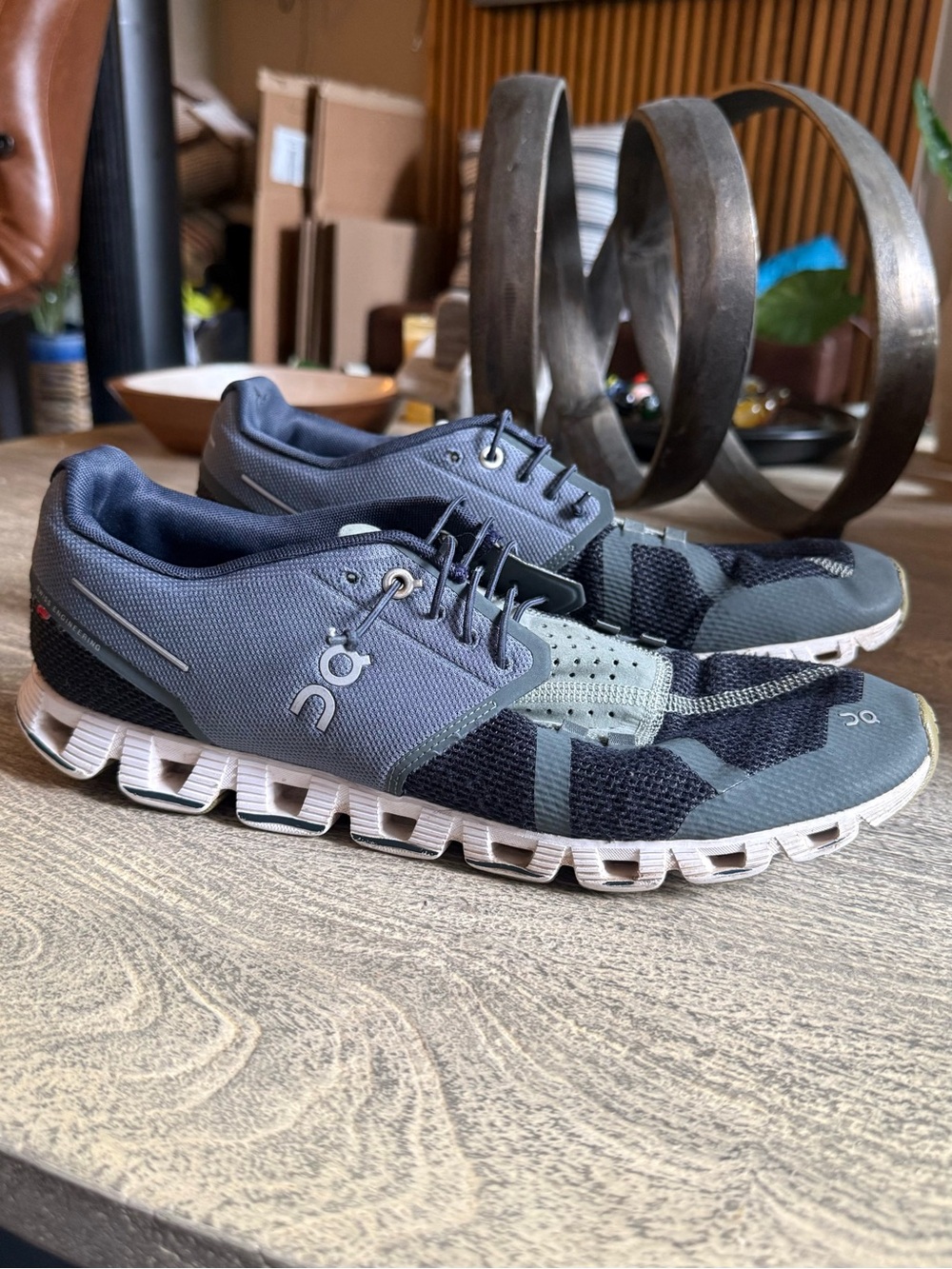 👟On Running Lead/Black Cloud 1.0 Athletic Shoes - Size 11.5